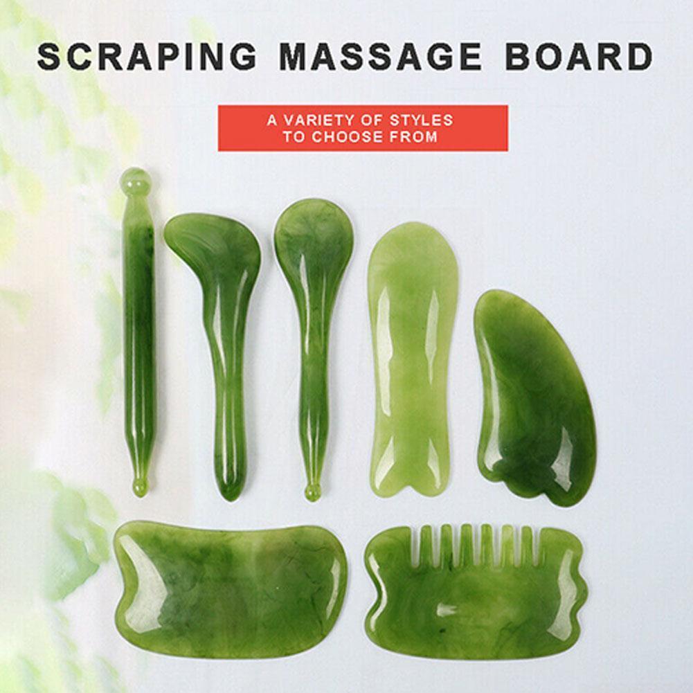 Jade Face Roller & Gua Sha Set
