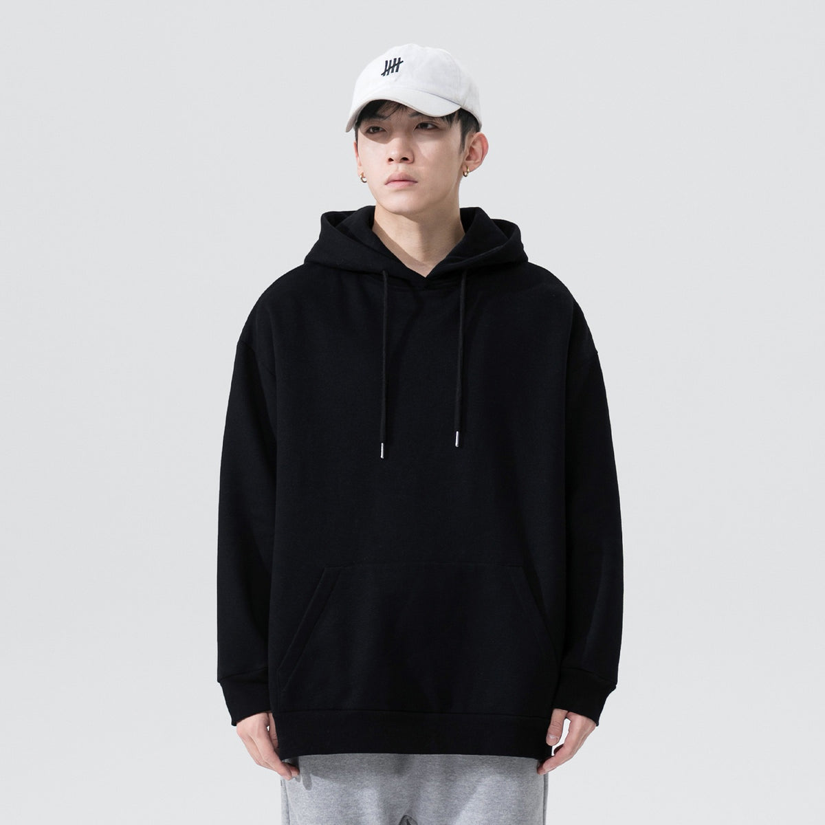 Men's Casual Loose Fit Hoodie