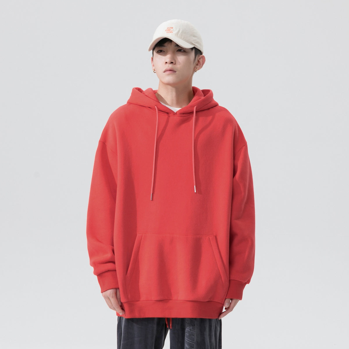 Men's Casual Loose Fit Hoodie