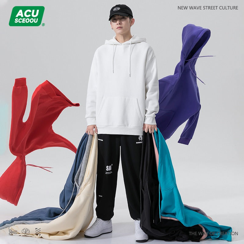 Men's Casual Loose Fit Hoodie