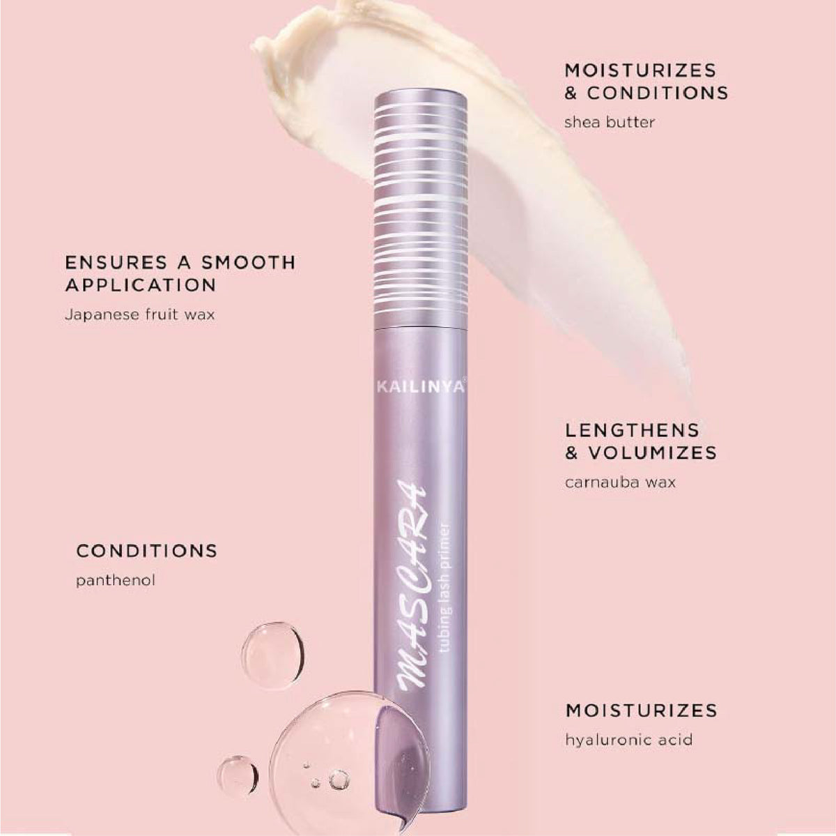 Smudge-Proof Volumizing Mascara Primer
