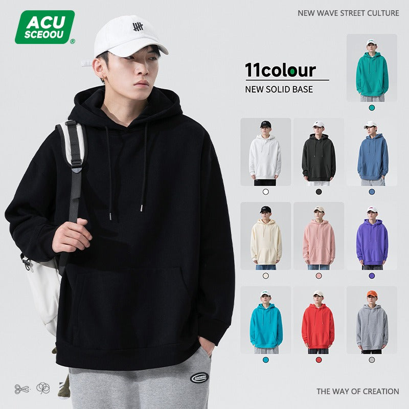 Men's Casual Loose Fit Hoodie