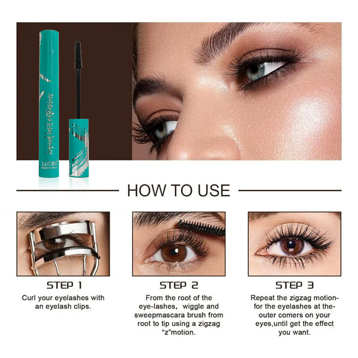 Waterproof Volumizing & Lengthening Mascara