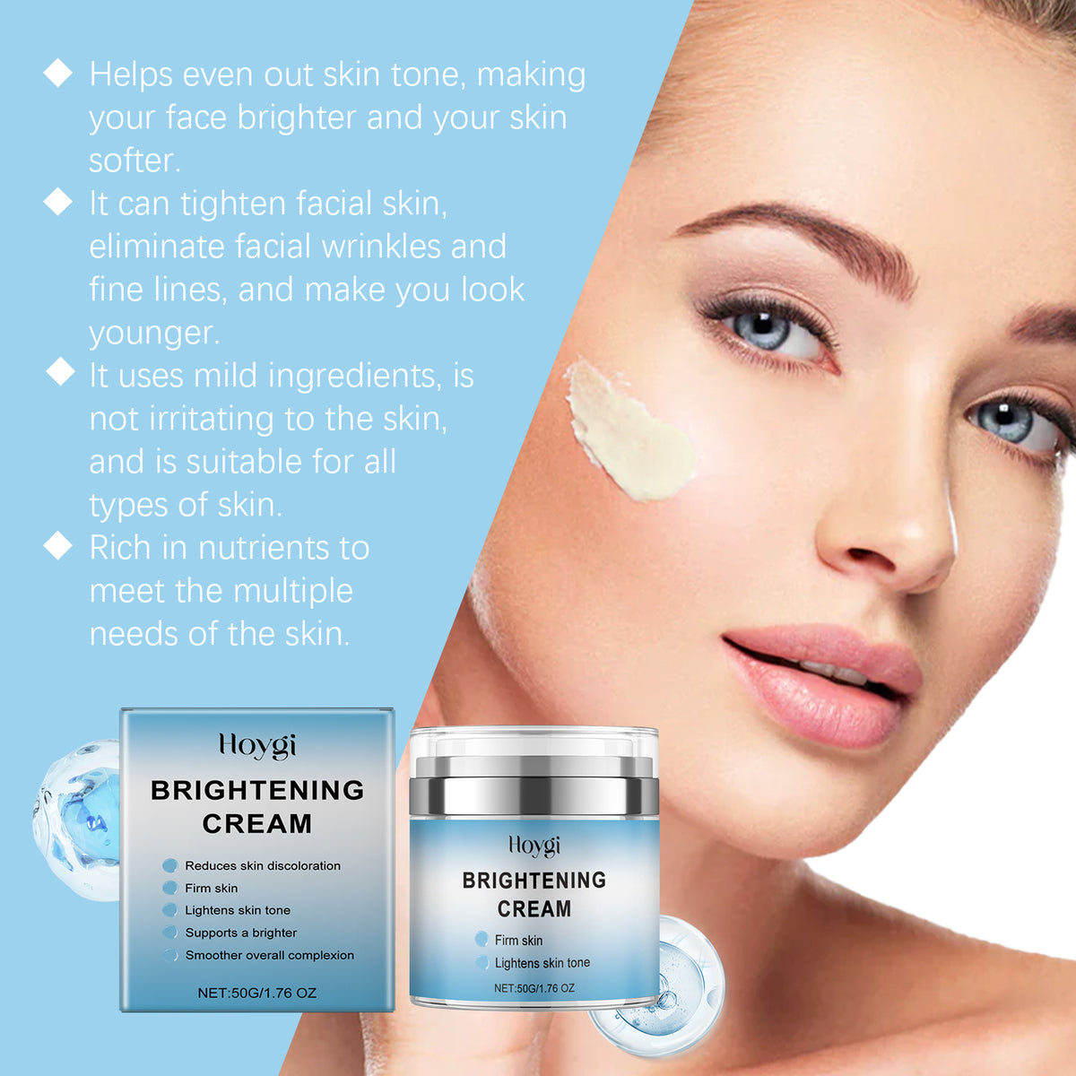 Gentle Brightening Moisturizing Cream