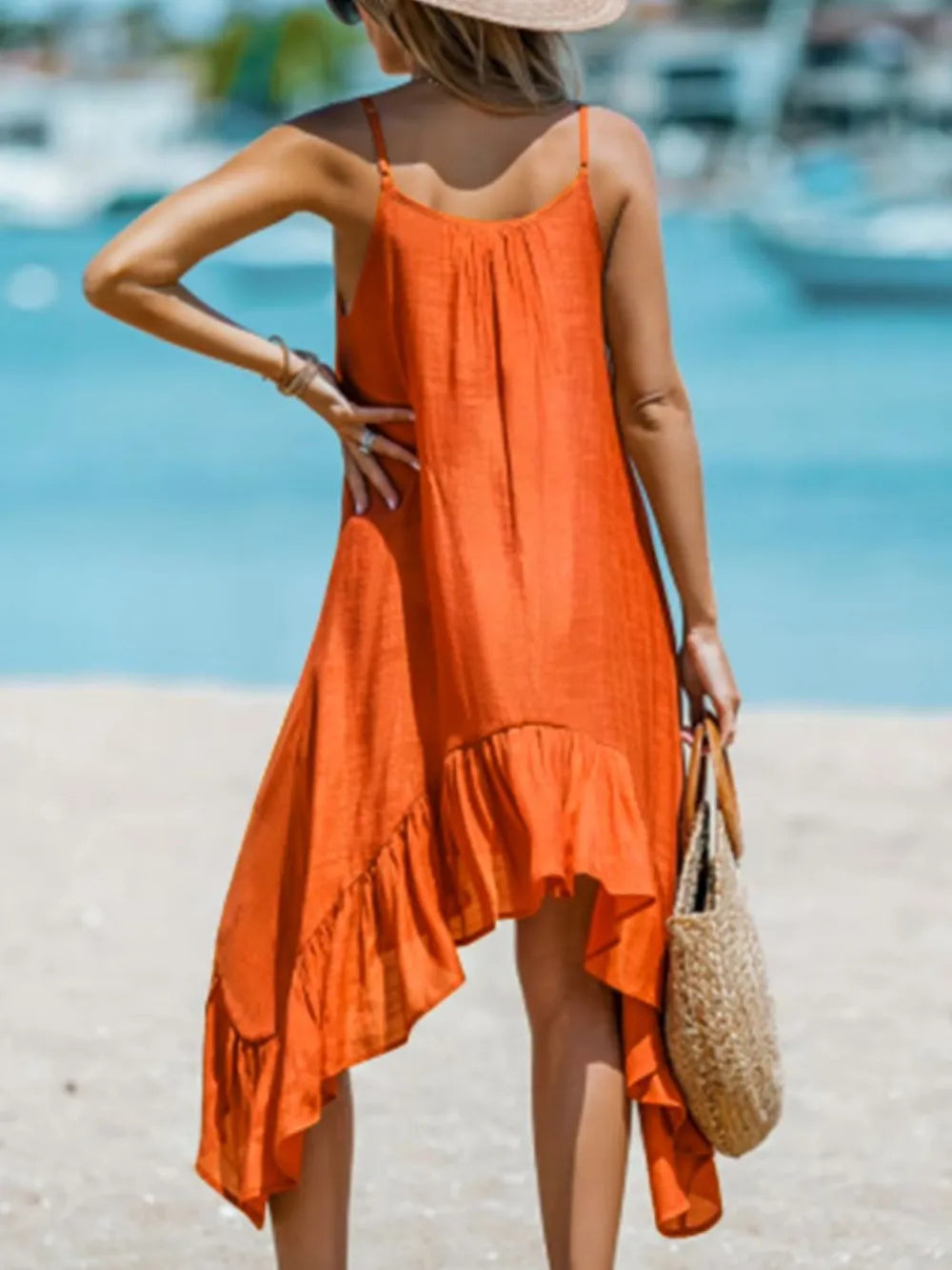 Summer Casual Irregular Hem Dress