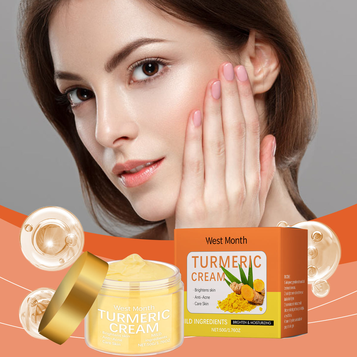 Turmeric Brightening Face Cream