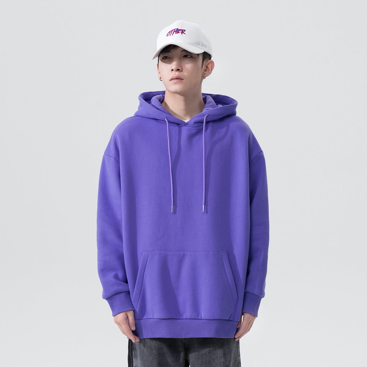 Men's Casual Loose Fit Hoodie