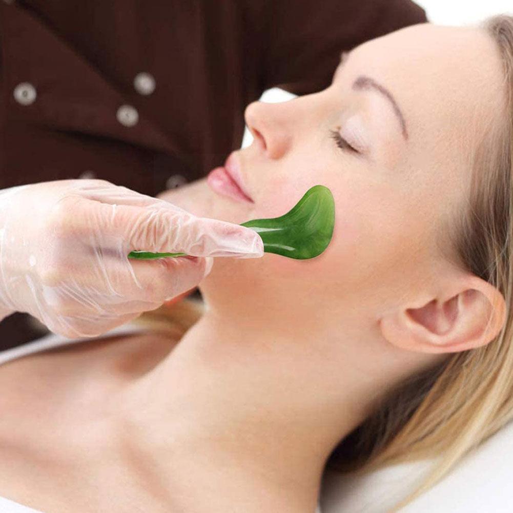 Jade Face Roller & Gua Sha Set